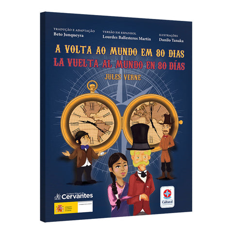 Around the World in Eighty Days - Bilingual Spanish - Estrela Cultural