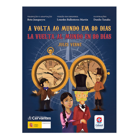 Around the World in Eighty Days - Bilingual Spanish - Estrela Cultural