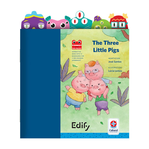 The Three Little Pigs Book - English Version - Estrela Cultural