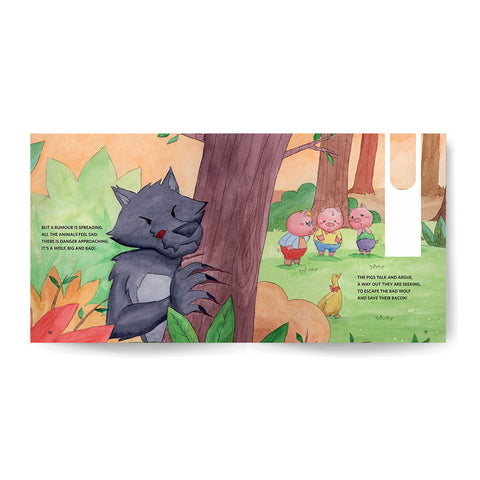 The Three Little Pigs Book - English Version - Estrela Cultural