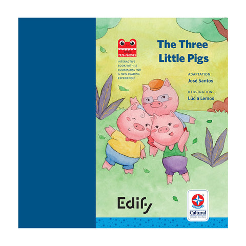 The Three Little Pigs Book - English Version - Estrela Cultural