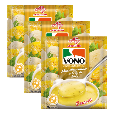 Vono Potato Onion and Parsley Soup 3x17g