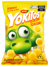 Yokitos Bolinha Sabor Queijo Yoki 45g