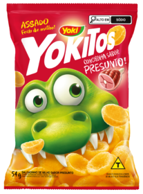 Salgadinho Yokitos Sabor Presunto Yoki 54g