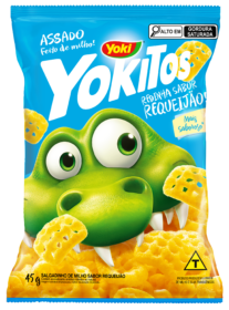 Salgadinho Yokitos Requeijão Yoki 45g - MEUBRASILONLINE