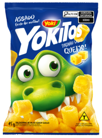 Yokitos Tubinho Sabor Queijo Yoki 45g