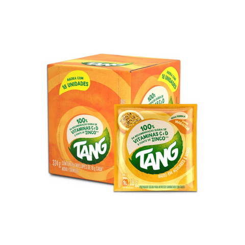 Refresco Em Po Tang Maracuja Display 18und x 18gr