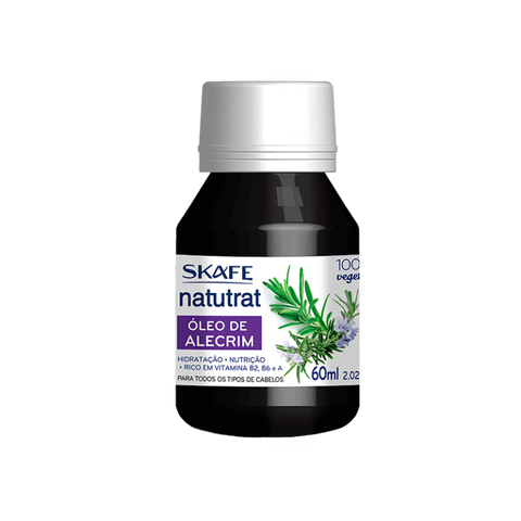 Rosemary Oil 100% Vegetable Skafe Natutrat 60ml