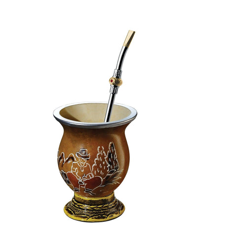 Promate Gourd and Bombilla kit for Mate Tea
