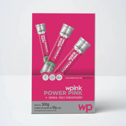 power pink de limão - pré-treino – 300g - MEUBRASILONLINE