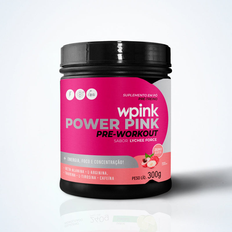 super power pink lichia - pré-treino - 300g