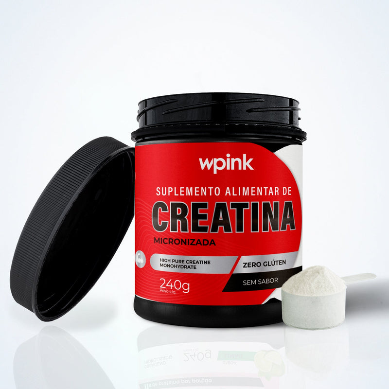 creatina sem sabor - 240g – wp - MEUBRASILONLINE