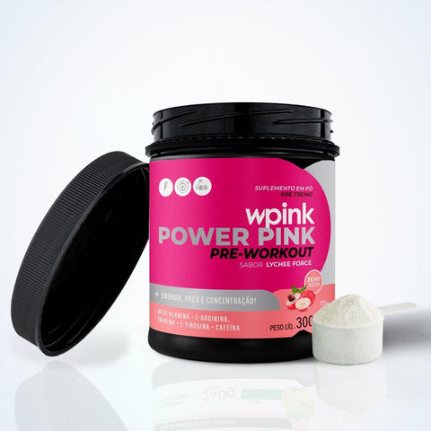 super power pink lichia - pré-treino - 300g - MEUBRASILONLINE