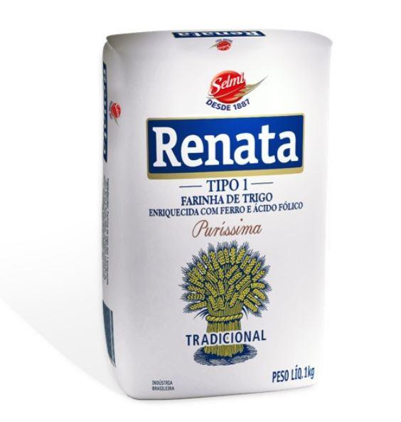 Renata Farinha de Trigo 1 kg - Wheat flour - MEUBRASILONLINE