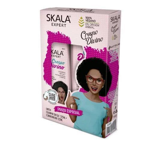 Skala Kit Expert Crespo Divino Shampoo e Condicionador - MEUBRASILONLINE