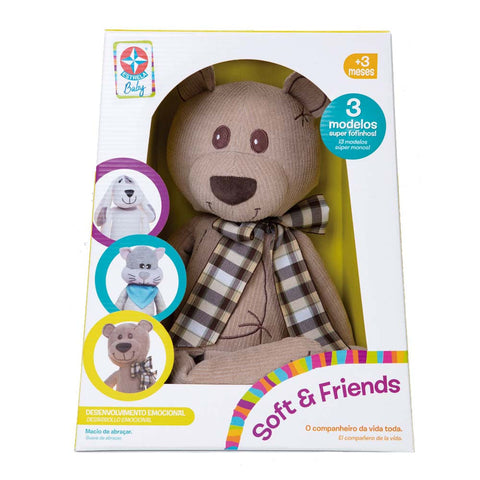 Soft &amp; Friends Teddy Bear - Estrela Baby