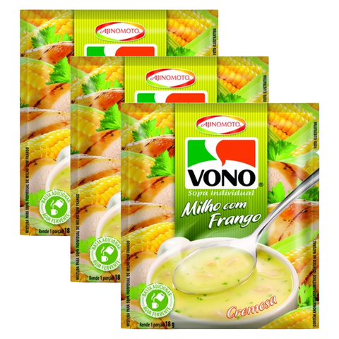 Vono Chicken & Corn Soup 3x18g