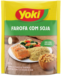 Farofa com Soja Yoki 200g - MEUBRASILONLINE