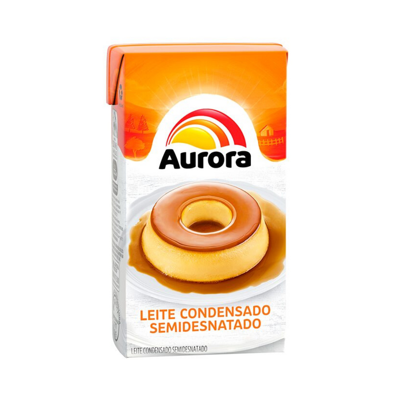 Leite Condensado Semidesnatado Aurora 395g