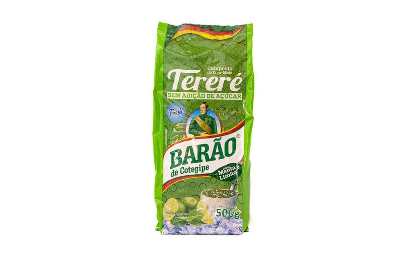 Erva Tereré Barão Menta E Limão Fresh 500g Meu Brasil On Line