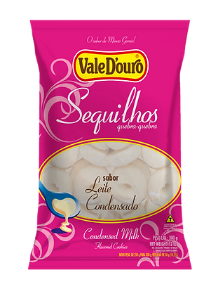 Sequilhos Leite Condensado Vale D'ouro 300g - MEUBRASILONLINE