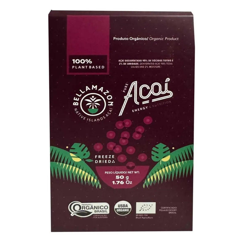 Acai em Po Bellamazon 50g - Meu Brasil On Line