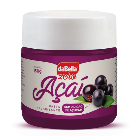 Pasta Saborizante Açai Zero - Zero Adição De Açúcar Dabella