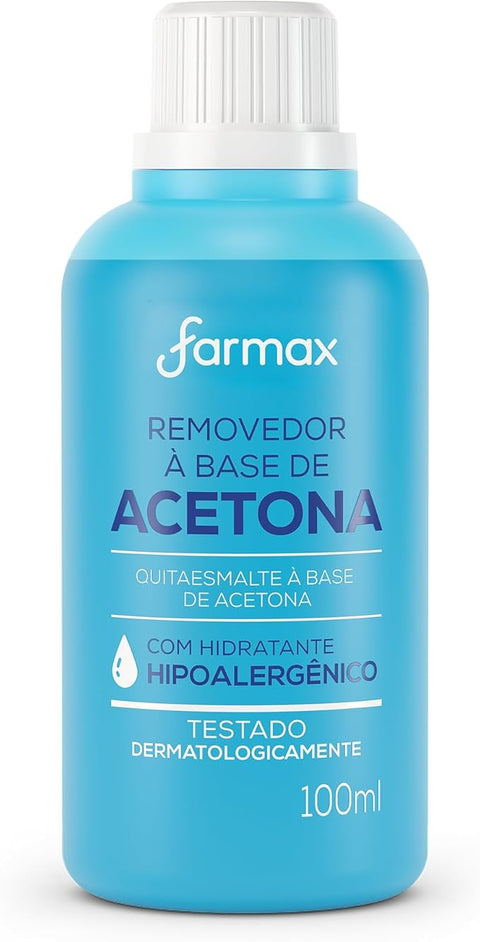 Farmax Acetone-Based Nail Polish Remover - 100ml