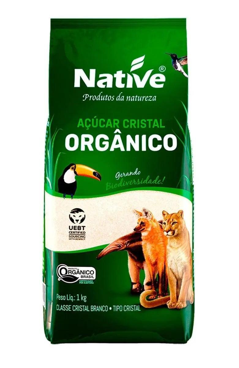 Açúcar Cristal Orgânico Native 1kg - Meu Brasil On Line