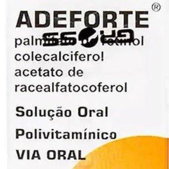 Adeforte Suplemento alimentar Em Solução Oral. 1 Ampola 3ML - Meu Brasil On Line