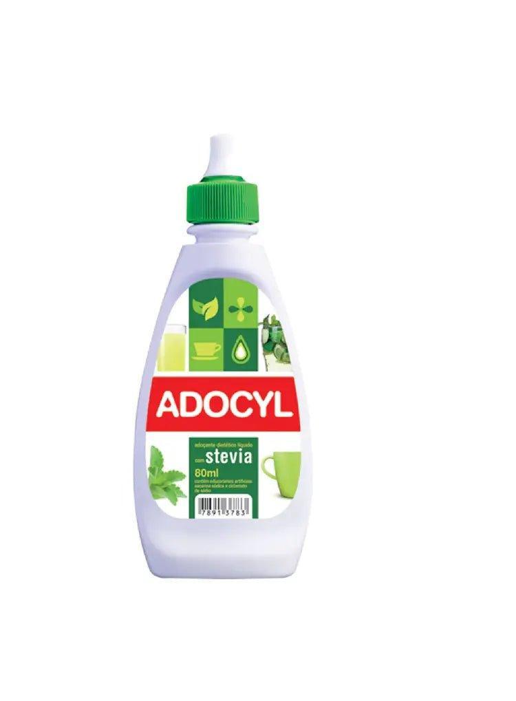 Adocante Adocyl Com Stevia 80ml - Meu Brasil On Line