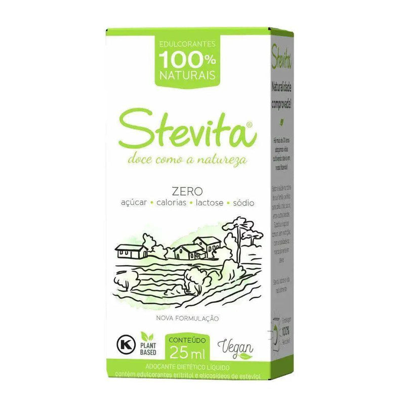 Adoçante de Stevia Stevita 25ml - Meu Brasil On Line