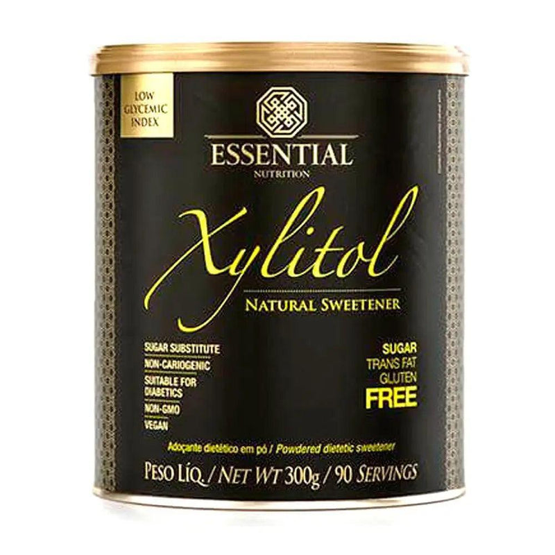 Adoçante Xylitol Essential Nutrition Lata 300g - Meu Brasil On Line