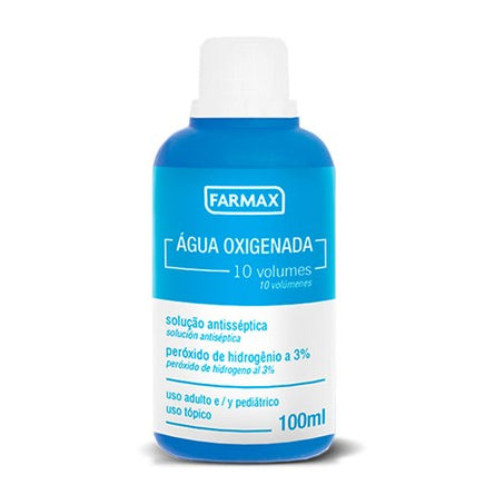 Água Oxigenada 10 Volumes Antisséptica - Farmax