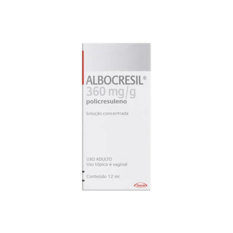 Albocresil Com 12Ml 50g - MEUBRASILONLINE