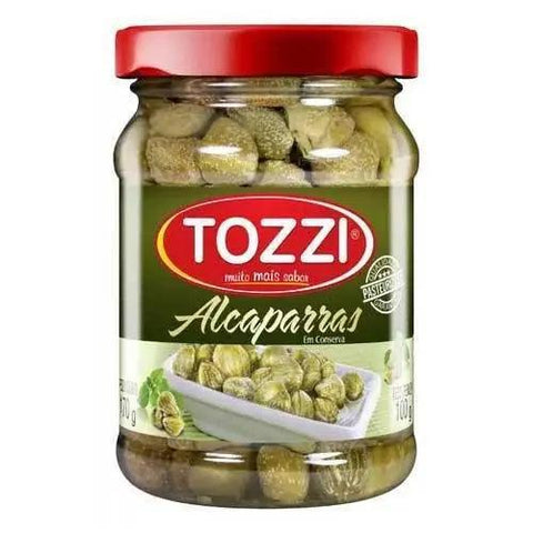 Alcaparras em Conserva Tozzi 100g - MEUBRASILONLINE
