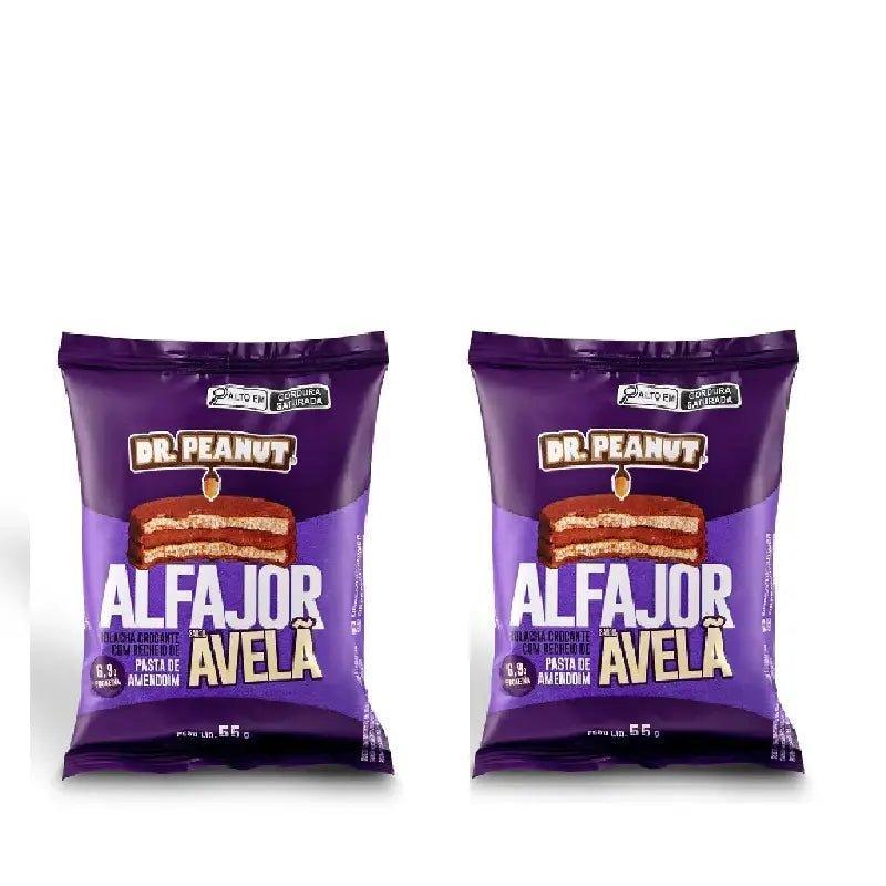 Alfajor Dr Peanut sabor Avelã 2x55G - Meu Brasil On Line