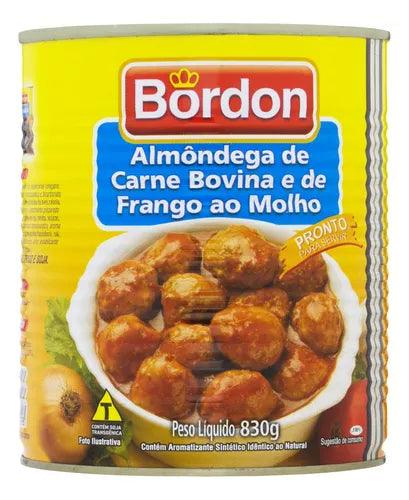 Beef and Chicken Meatballs in Bordon Sauce Can 830g