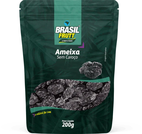 Brasil Frutt Ameixa sem caroço 200g - MEUBRASILONLINE