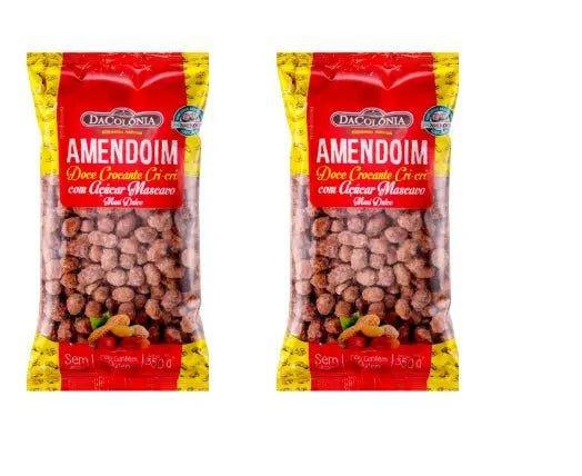 Amendoim Doce Cri - Cri com Acucar Mascavo 2 x 350g - Meu Brasil On Line