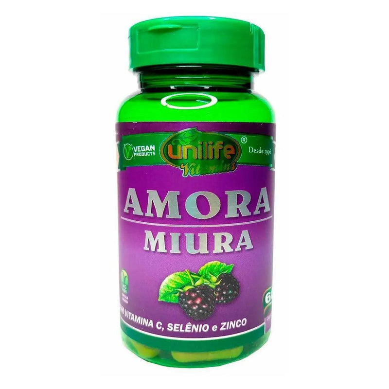 Amora Miura Com Vitaminas - Unilife - 60 Cápsulas - Meu Brasil On Line