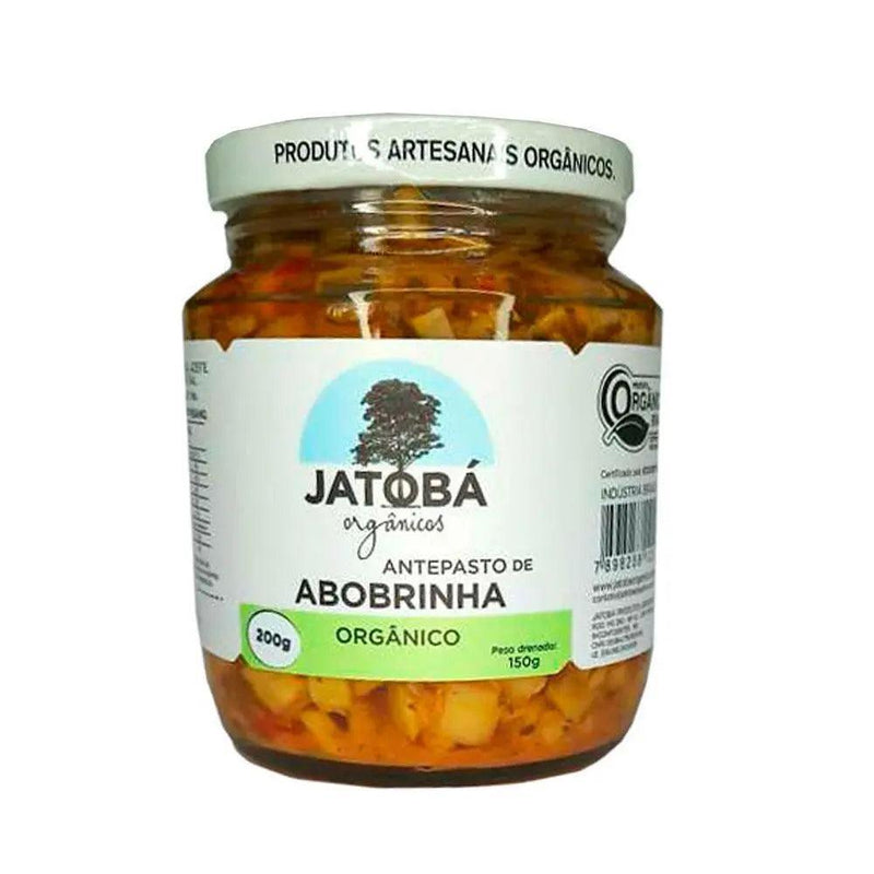 Antepasto de Abobrinha Orgânica Jatobá 200g - Meu Brasil On Line