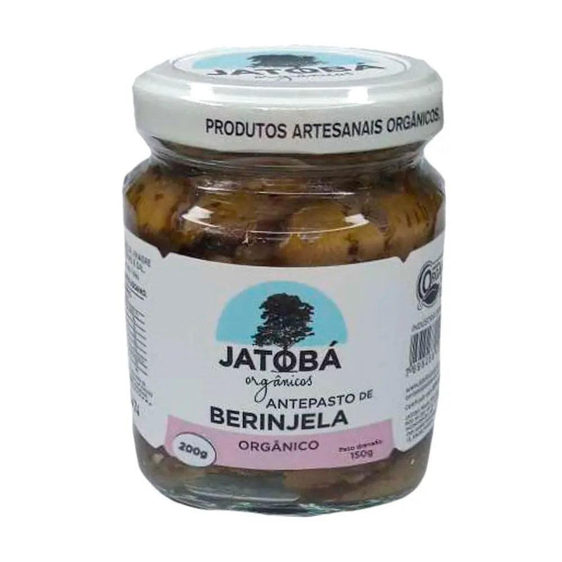 Antepasto de Berinjela Orgânica Jatobá 200g - Meu Brasil On Line