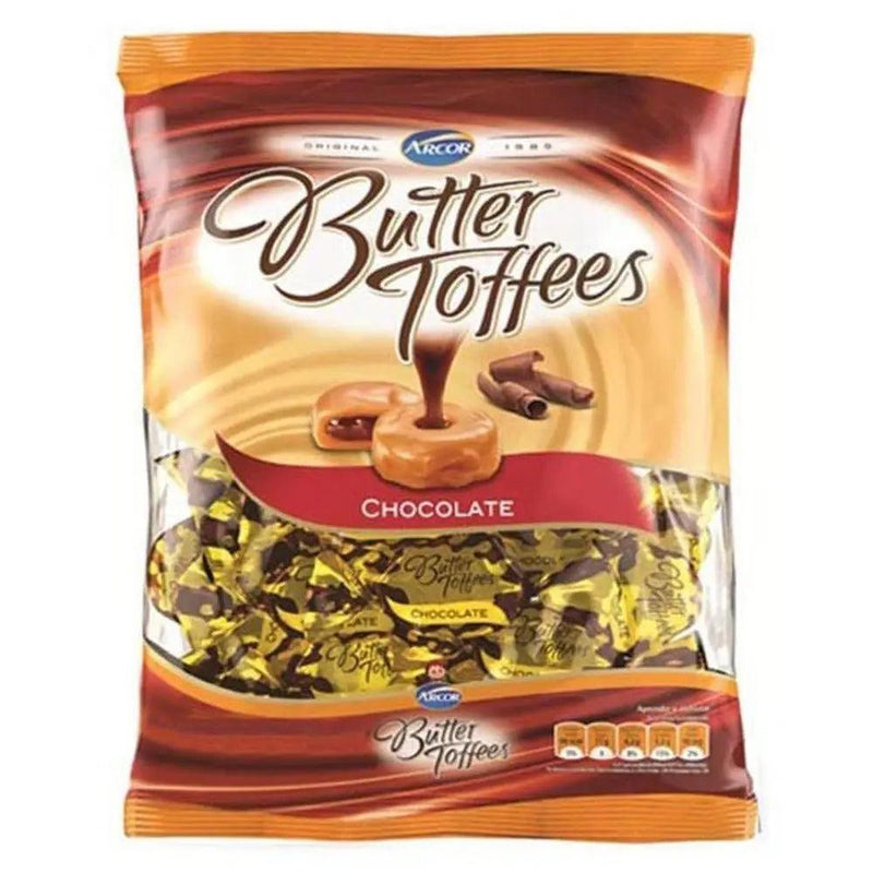 Arcor Bala Butter Toffee Chocolate 500g - Meu Brasil On Line