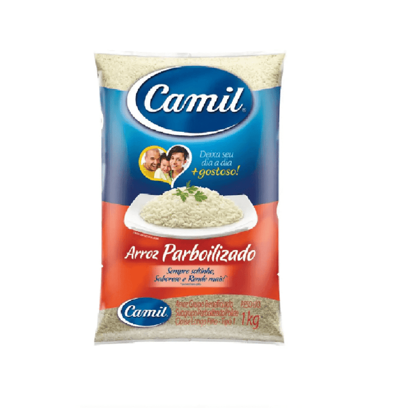 Arroz Camil Parboilizado T.1 1Kg - Meu Brasil On Line