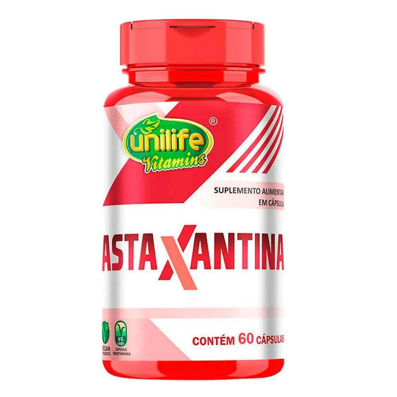 Astaxantina Unilife 60 Caps - Meu Brasil On Line