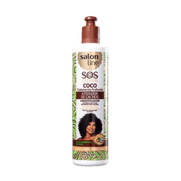 Ativador SOS Cachos Coco Salon Line 300ml - MEUBRASILONLINE