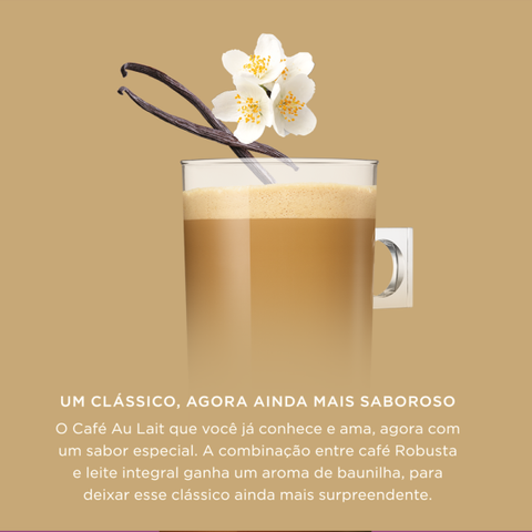NESCAFÉ® DOLCE GUSTO Café Au Lait Vanilla - 10 Capsules