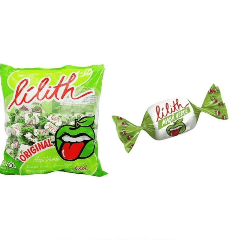 Bala Lilith Maça Verde 500G - MEUBRASILONLINE