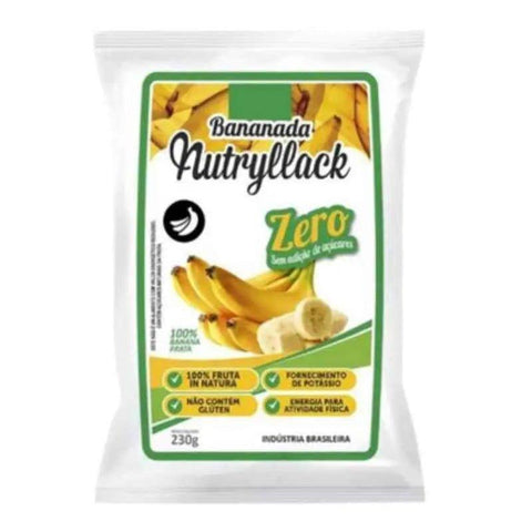 BANANADA ZERO ADIÇÃO DE AÇUCARES 230G - NUTRYLLACK - MEUBRASILONLINE